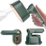 Travel Steamer Iron for Clothes Mini - Portable Ironing Machine Travel Small Size Portable Steamer Travel College Dorm Home Essentials Steamer for Clothes(White)